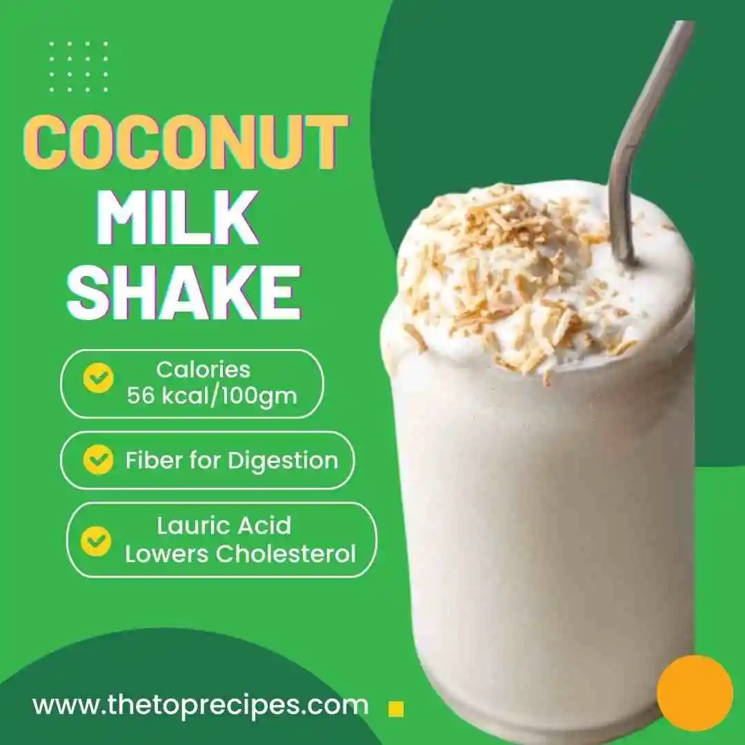 Coconut milk shake recipe नारियल मिल्क शेक